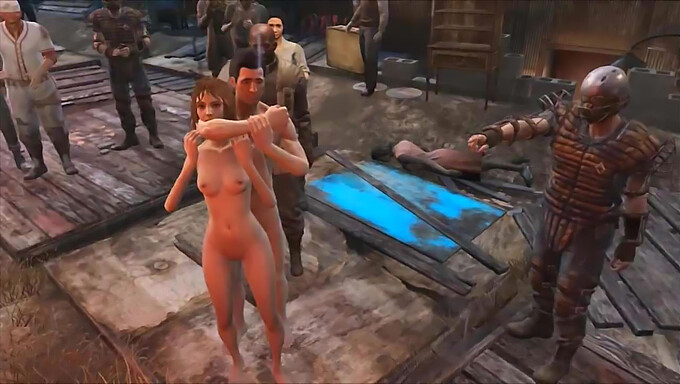 La Serie De Cómics De Fallout 4 Presenta Un Sexo Grupal Público En Diamond City