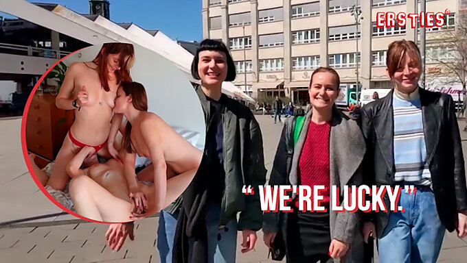 German Beauties Indulge In Spring Break Lesbian Fun