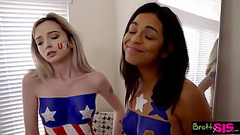 Lexi Lore E Vienna Black Dividem Um Pau Em Um Vídeo De Ménage À Trois