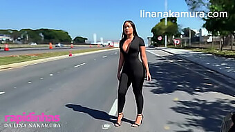 Bella Asiatica Offre Piacere Orale Al Camionista Sull'Autostrada - Lina Nakamura